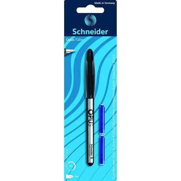 SCHNEIDER OPUS BLISTER WITH CARTRIDGE FOUNTAIN PEN The Stationers